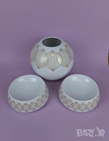 Rosenthal - модел Lotus, дизайн Björn Wiinblad
, снимка 2 - Други - 49755053