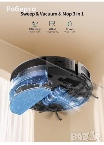 Прахосмукачка робот Honiture G20 pro, снимка 5 - Прахосмукачки - 52900727