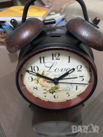 Метален винтидж часовник, снимка 4 - Декорация за дома - 53217200