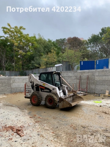 Бобкат/ челен товарач под наем , снимка 2 - Кърти, чисти, извозва - 53825337