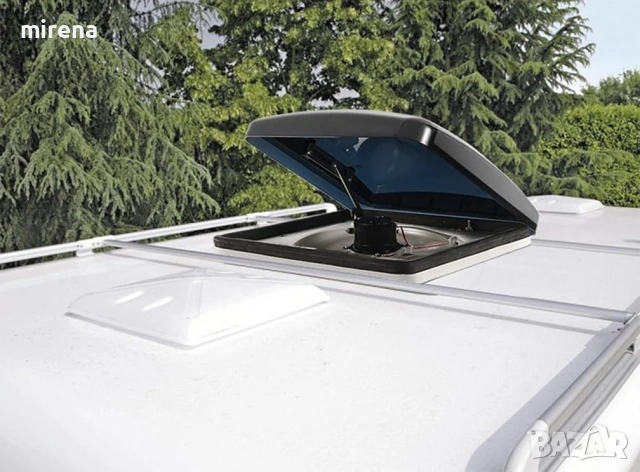 ЛЮК Вентилатор за покрива на кемпер, каравана обратим с термостат, снимка 3 - Части - 53844715