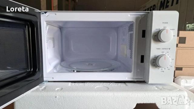 Компактна микровълнова фурна Comfee - 20 литра, 700W и 5 нива на мощност, снимка 7 - Микровълнови - 53456332