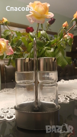 Стъклен Оливник 3 части