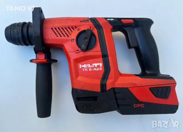 Hilti TE 6-A22 AVR - Акумулаторен безчетков перфоратор 2x22V 5.2Ah, снимка 2 - Други инструменти - 47732005