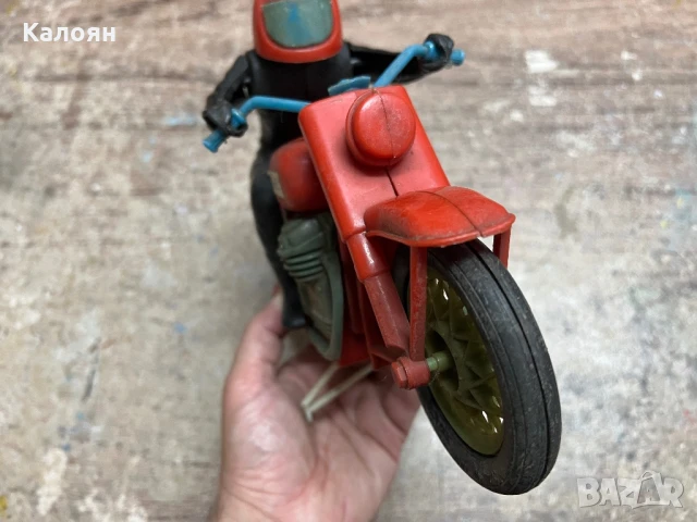 Играчка мотор с моторист , снимка 9 - Коли, камиони, мотори, писти - 50509028