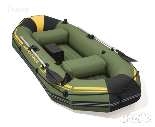 Надуваема лодка 270кг 291 x 127 x 46см Bestway Hydro-Force Marine Pro , снимка 5 - Екипировка - 35991631