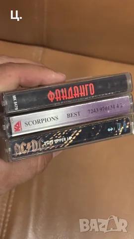 Аудио касети AC/DС и Scorpions, снимка 3 - Аудио касети - 55774126