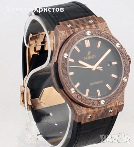 Луксозен часовник Hublot Classic Fusion Bronze, снимка 2 - Мъжки - 41638357