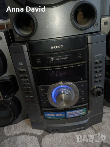 SONY 3x CD RADIO MP3 AUX 2 KASSETTEN , снимка 2 - Аудиосистеми - 50855977