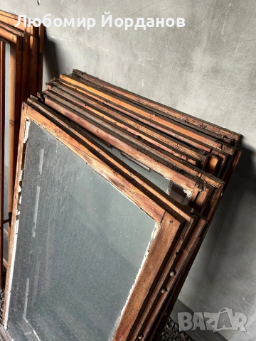 Дървена дограма – 8 бр., размери 140×80 и 130×70 см, снимка 3 - Дограми - 53622155