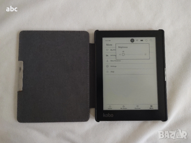 електронна книга Kobo Aura четец + калъф за книги Кобо, снимка 13 - Електронни четци - 53436326
