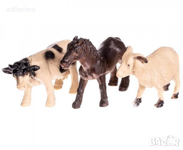 Детска игра Ферма с животни с 2 селскостопански коли, снимка 2 - Коли, камиони, мотори, писти - 34779624