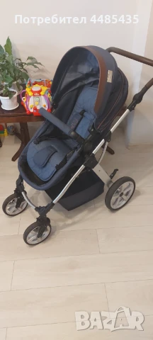 Комбинирана детска количка - "CHIPOLINO - ФАМА ГРАФИТ", снимка 4 - Детски колички - 50731984