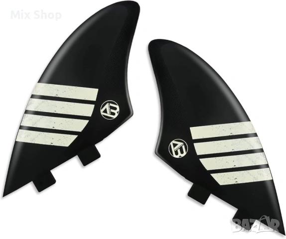 AQUBONA Сърфборд с двоен килов плавник, снимка 3 - Други спортове - 53800113