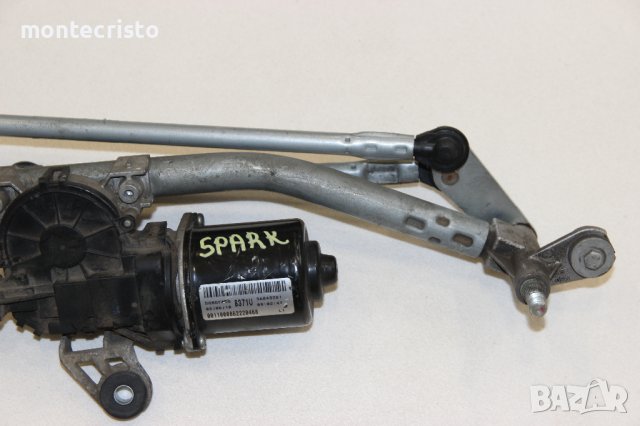 Моторче предни чистачки Chevrolet Spark (2010-2015г.) механизъм чистачки 96843281, снимка 3 - Части - 44344550