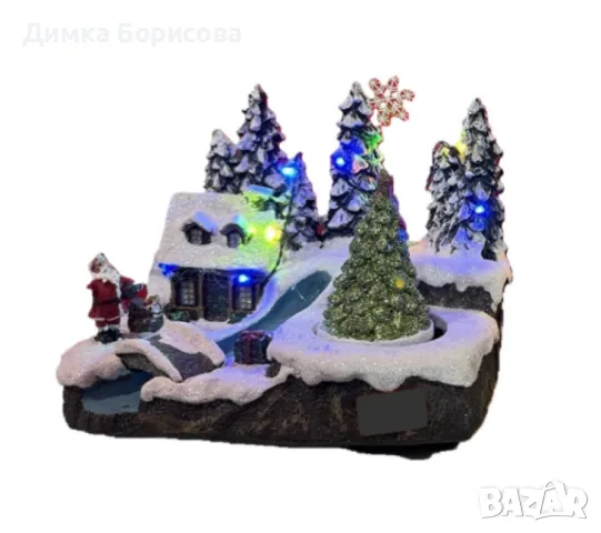 Вълшебна Коледна сцена - нежен чар и празнично вълшебство, снимка 4 - Други - 47557167