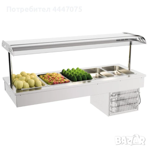 Вградена охладителна вана 5/1 за професионални кухни