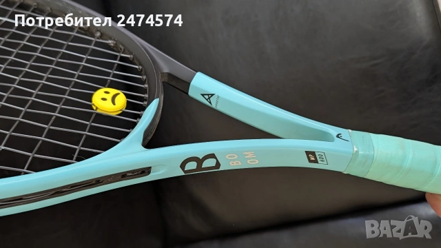 Тенис ракета HEAD boom MP в ОТЛИЧНО състояние като нова., снимка 8 - Тенис - 53810974