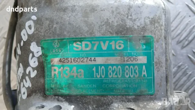 Компресор VW Golf 4 1.9 TDI  2000 1J0820803A Volkswagen Golf IV (1998-2004), снимка 2 - Части - 56062904