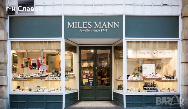 "Miles Mann" (gold plated), снимка 4 - Гривни - 52562724