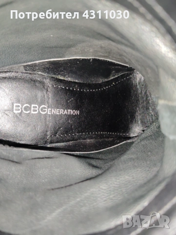 Черни велурени боти BCBG Generation 36/37 , снимка 7 - Дамски боти - 53417206