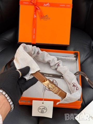 Колан+сертификат+торбичка hermes, снимка 2 - Колани - 52125875