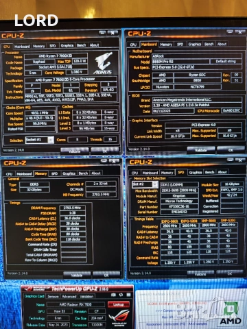 Геймърски Ryzen 7 7800X3D, RX 7600 8GB, RAM 32GB DDR5 5600, SSD 1TB NVME - Гаранция!, снимка 6 - Геймърски - 53248178