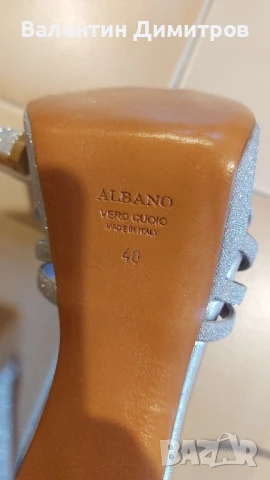 Дамски обувки токчета ALBANO , снимка 4 - Маратонки - 50676746