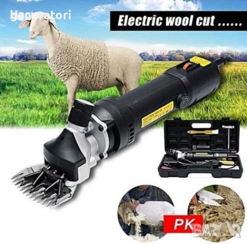 НОВИ НЕМСКИ! 1300W - Професионална машина за постригване на овце и кози, снимка 3 - Куфари с инструменти - 40490222
