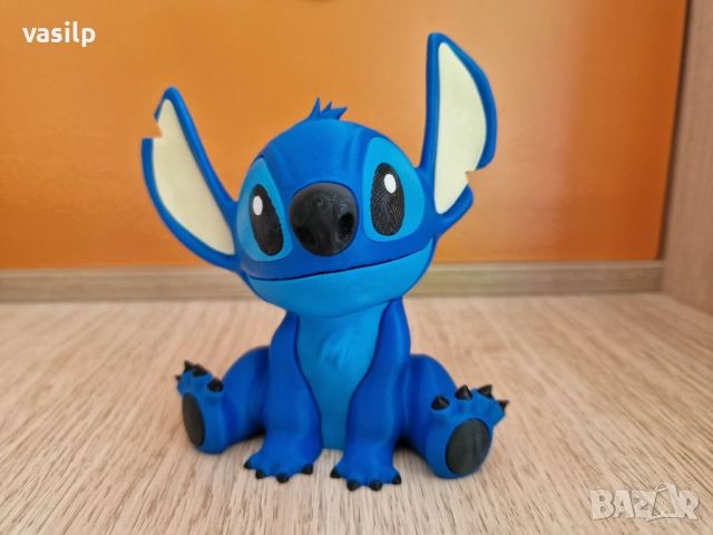 Фигурка Stitch, 3D принтирана, снимка 2 - Фигурки - 52196173