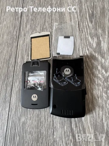 Motorola v3 панел за моторола черен, снимка 1