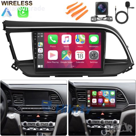 Hyundai Elantra / Avante / 6 GEN 2018-2020 - 9'' Андроид Навигация, 9638, снимка 6 - Навигация за кола - 41880840