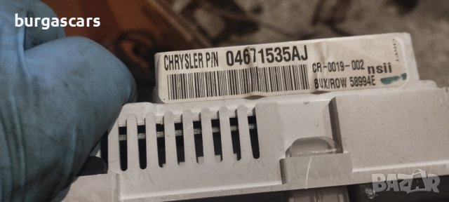 Километраж 04671535AJ Chrysler PT Cruiser - 80лв, снимка 3 - Части - 41550185