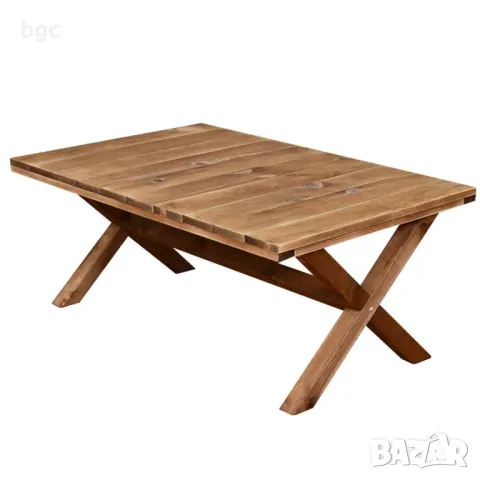 Маса за кафе Всекидневна Heinner Home, 90x60 см, Борово дърво ЕСТЕСТВЕНО ДЪРВО!, снимка 2 - Маси - 49170939