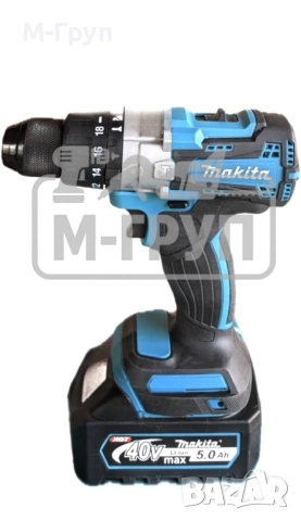 Акумулаторен Ударен Винтоверт Макита Железен парктроник 40V 5Ah, снимка 3 - Други машини и части - 51743829
