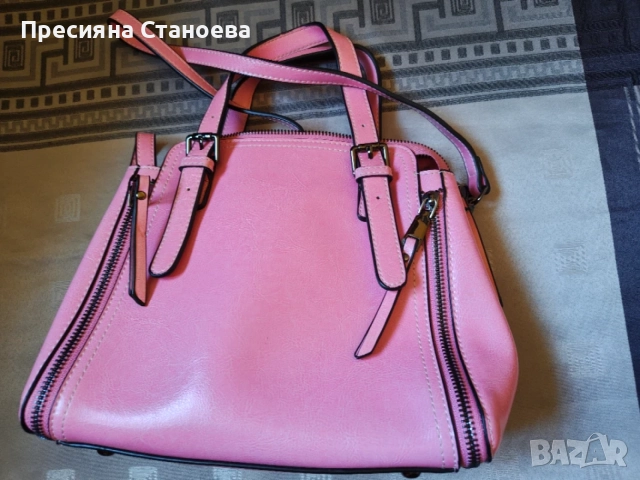 Zee Lane, нова чанта естествена кожа, снимка 6 - Чанти - 56339834
