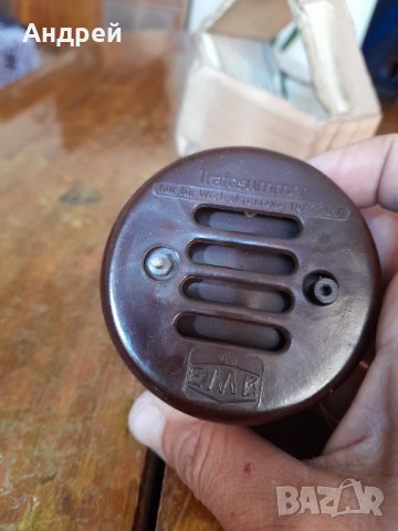 Стар звънчев трансформатор #8, снимка 4 - Антикварни и старинни предмети - 42641833