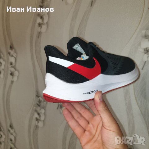 маратонки  Nike Zoom Winflo 6 University Red  номер 42,5-43, снимка 8 - Маратонки - 41388457