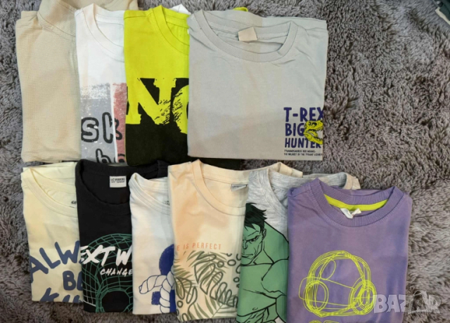 Само 1 лев на дреха и обувки! 50 бр. детски дрешки за момче  , снимка 3 - Детски комплекти - 51768895