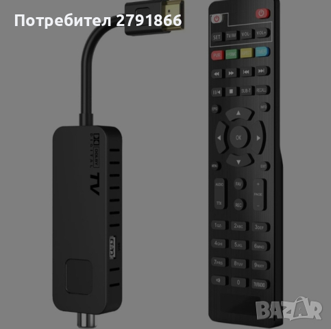 Декодер, HDMI TV стик, Dolby Audio HD, 1080P, H265, С  дистанционно управление , снимка 3 - Части и Платки - 44751248