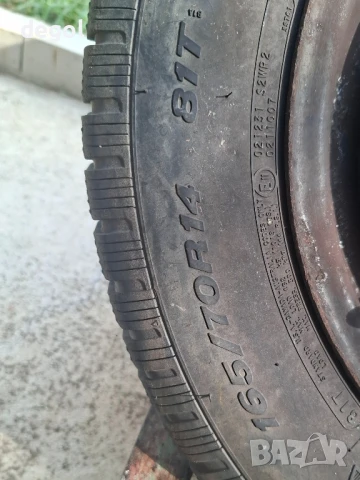 R14 4х100 4.5J ET45/54.1mm + гуми 165 70 14 Suzuki Ignis Subaru Justy , снимка 10 - Гуми и джанти - 50516590