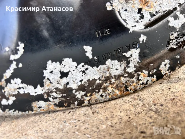 Шенкел главина преден ляв  за Мерцедес ц-класа w204. 2.2 Cdi. 170кс. 2012г, снимка 4 - Части - 49858281