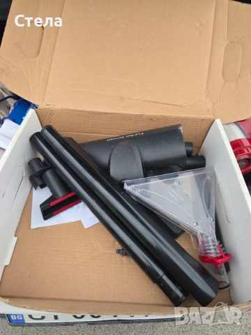 Перяща прахосмукачка 2400W, Arnica Hydra Rain Plus, Турбо четка, Функция „издухване”399, Червена, снимка 5 - Прахосмукачки - 53562823