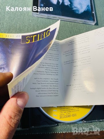 STING, снимка 7 - CD дискове - 35763002