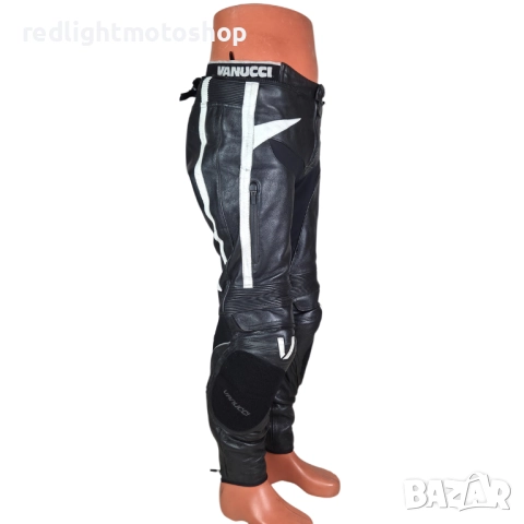 📌 5480 | Vanucci Мъжки кожен мото панталон – размер 50 – 150 лв, снимка 2 - Аксесоари и консумативи - 52862785