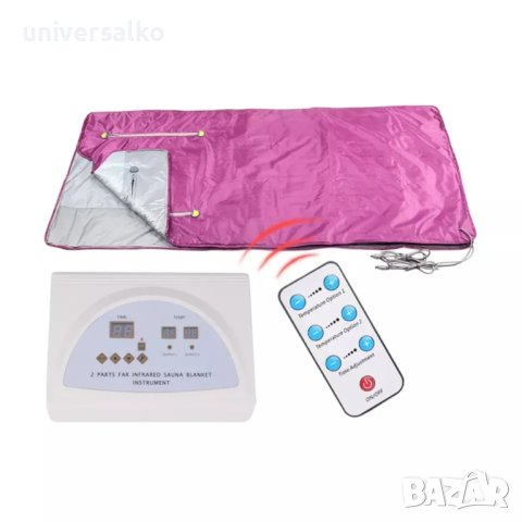 Инфрачервено одеяло за топлинна терапия и сауна ефект