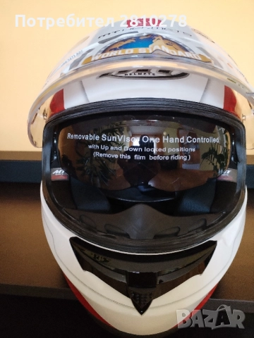 Продавам каска MT Blade Boss р/р S, снимка 6 - Спортна екипировка - 52183371