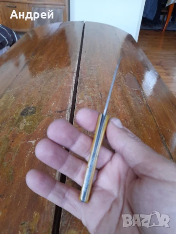 Стар джобен нож,ножче,ножка #120, снимка 7 - Антикварни и старинни предмети - 50633798