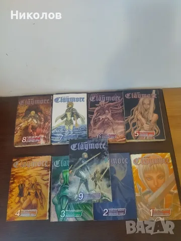 Продавам манга комикси Claymore и  Yotsuba&!, снимка 2 - Художествена литература - 55783151