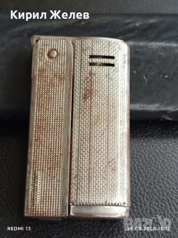 Винтидж ретро бензинова запалка IMCO AUSTRIA рядка работи за КОЛЕКЦИОНЕРИ 51037, снимка 2 - Антикварни и старинни предмети - 51482414